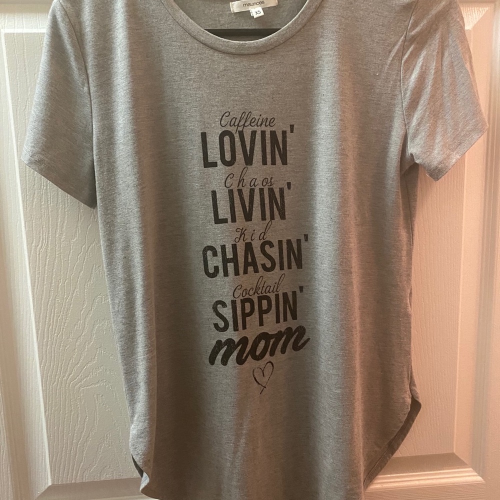 Gray Mom Shirt